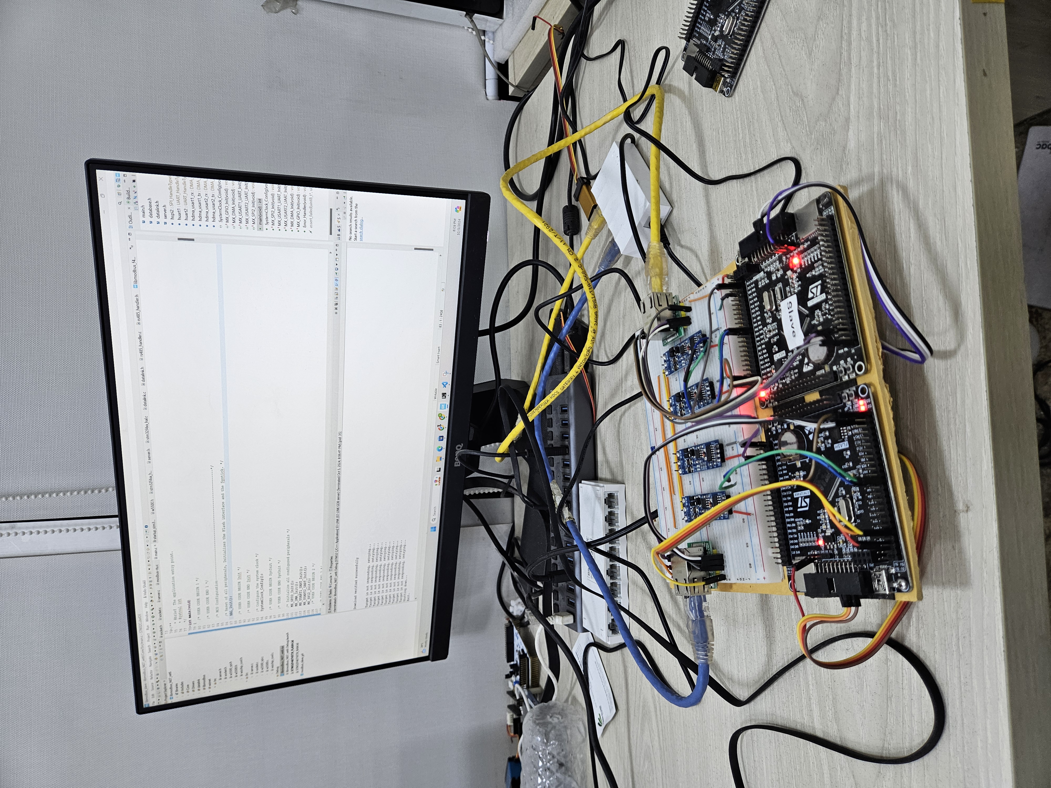 Modbus RTU/TCP Protocol Stack on STM32