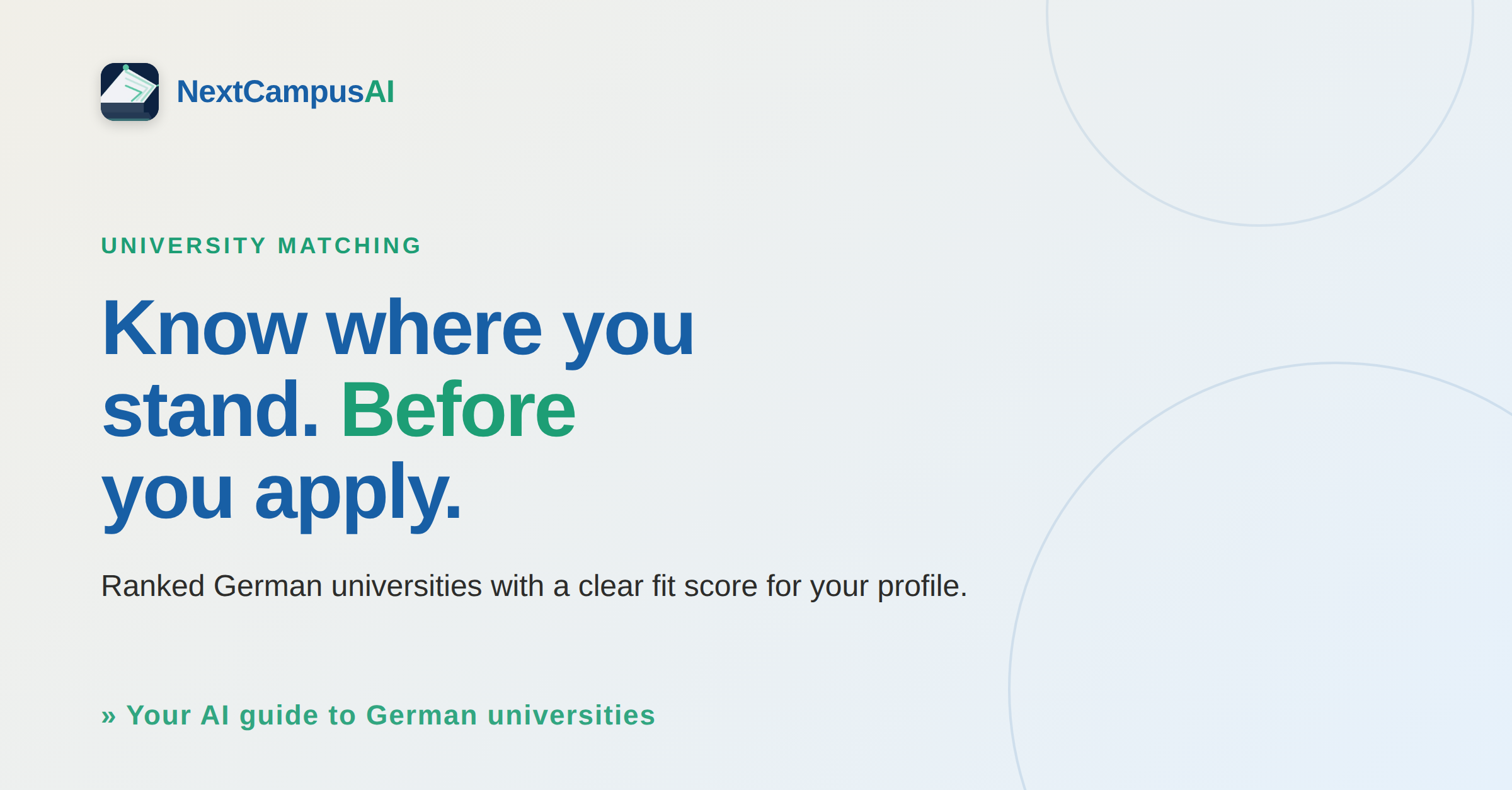 NEXTcampusAI — AI University Admissions Platform